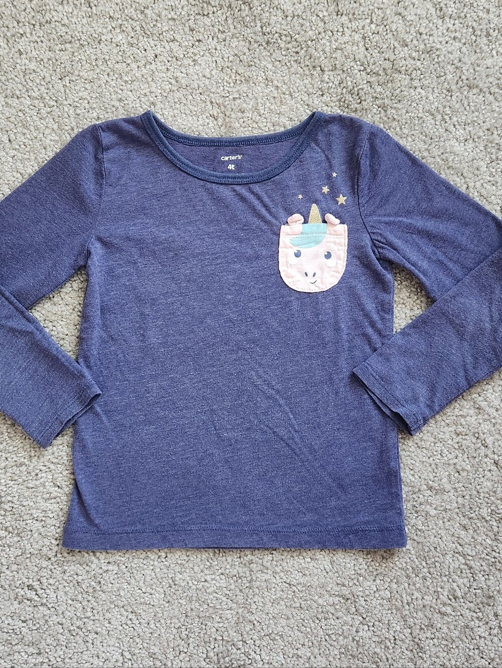 Girls 4T Mix & Match Bundle | Unicorn, Blue, Rainbow, School | 4 Pieces - Picture 5 of 11